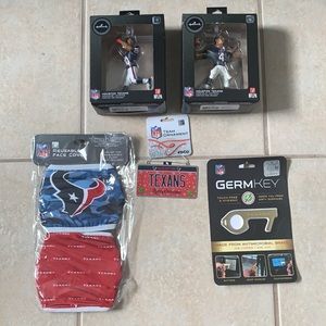 NFL Houston Texans 5 Piece Lot